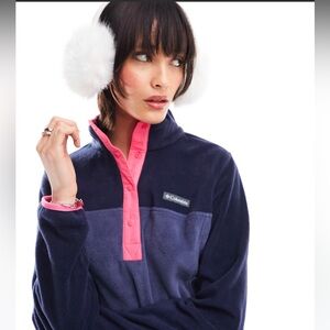 🆕 Women's Half Snap Neck Fleece Pullover